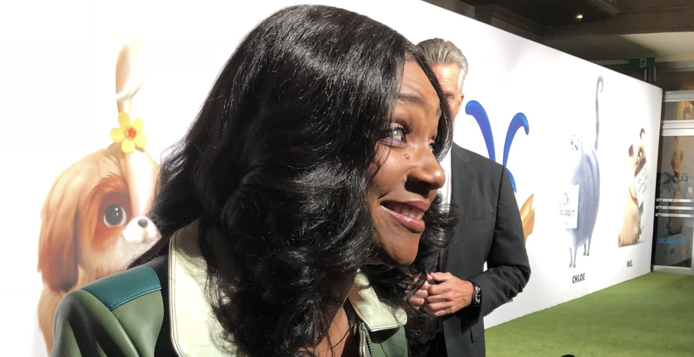 Tiffany Haddish broke down in tears on stage after spotting the woman who rescued her from the foster system