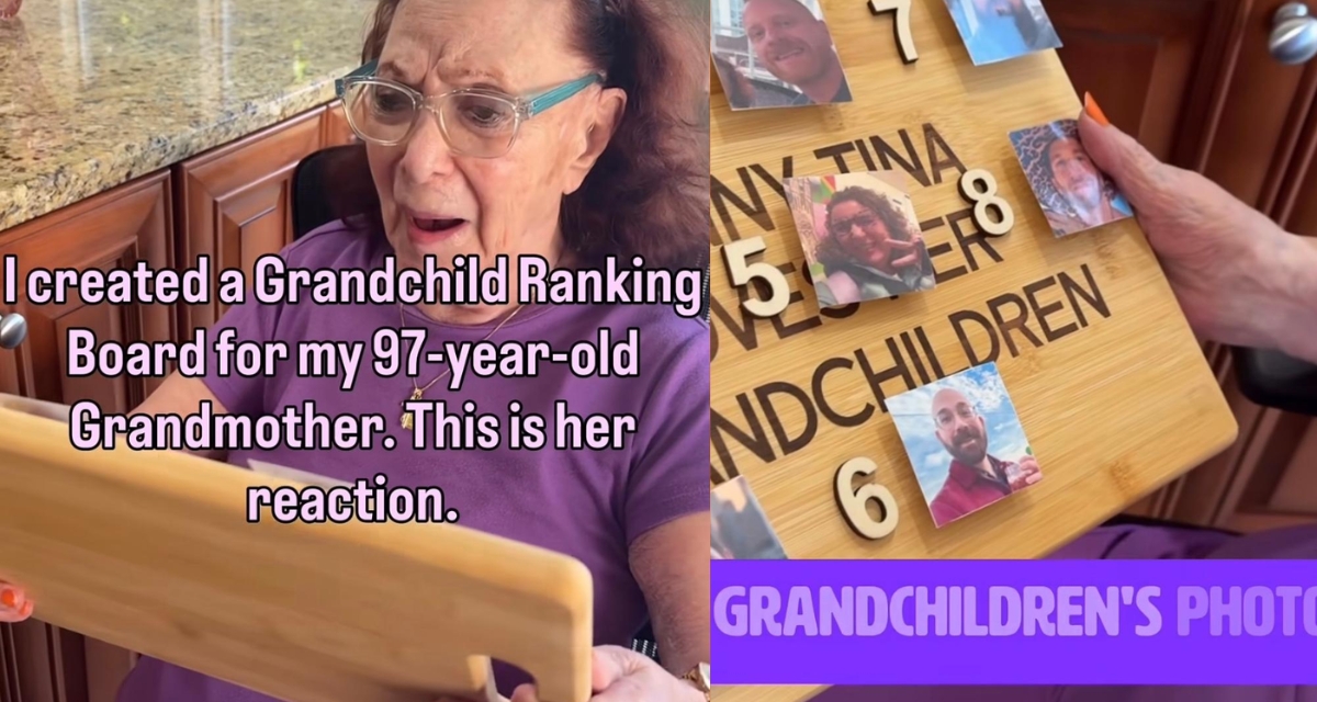 Christina Rosano, ranking board, Nanny Tina, grandmother