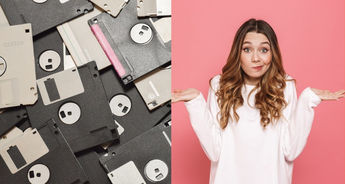 floppy disk, Gen Z, retro technology, Jonathan Horst, The Jennifer Hudson Show