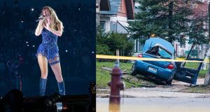 Taylor Swift, Midnights, singer, car wreck, vehicle