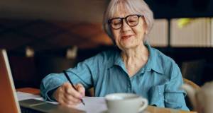 bucket list, reverse bucket list, elderly woman, woman writing, making a list