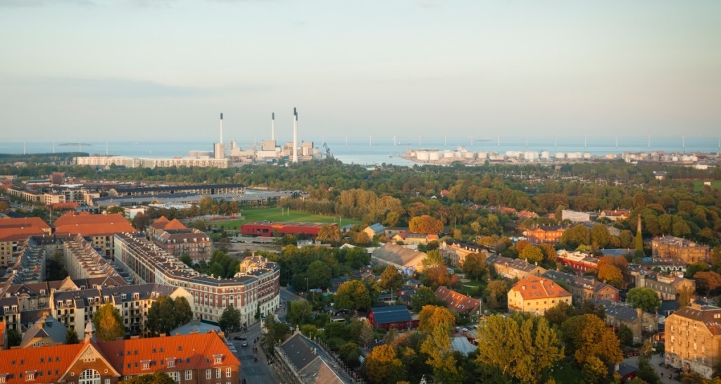 Copenhagen, Denmark, city view