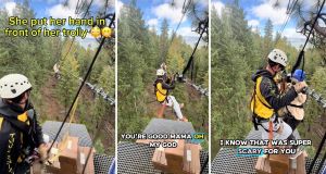 crater lake zipline, zipline oregon, ziplining