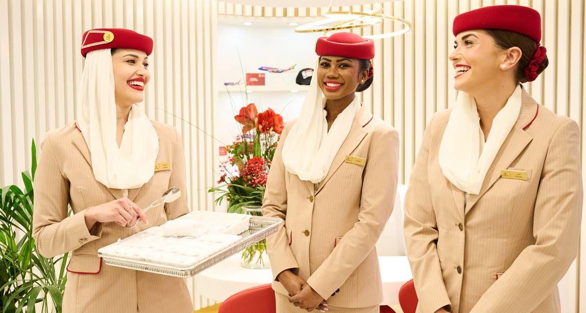 emirates, cabin crew, flight attendants, airlines, emirates employees