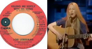 record, killing me softly, Lori Lieberman, woman, guitar