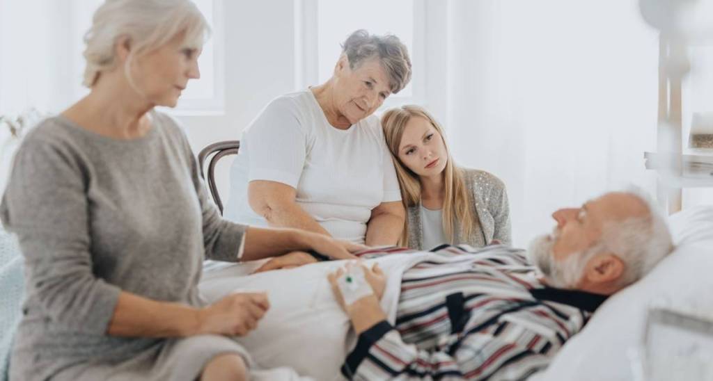 hospice, last words, medical care, senior citizens, husband