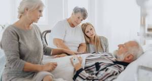 hospice, last words, medical care, senior citizens, husband
