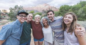 friends, generations, different ages