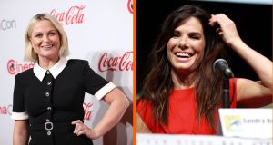 sandra bullock, amy poehler, good hang podcast, compliments, accepting compliments