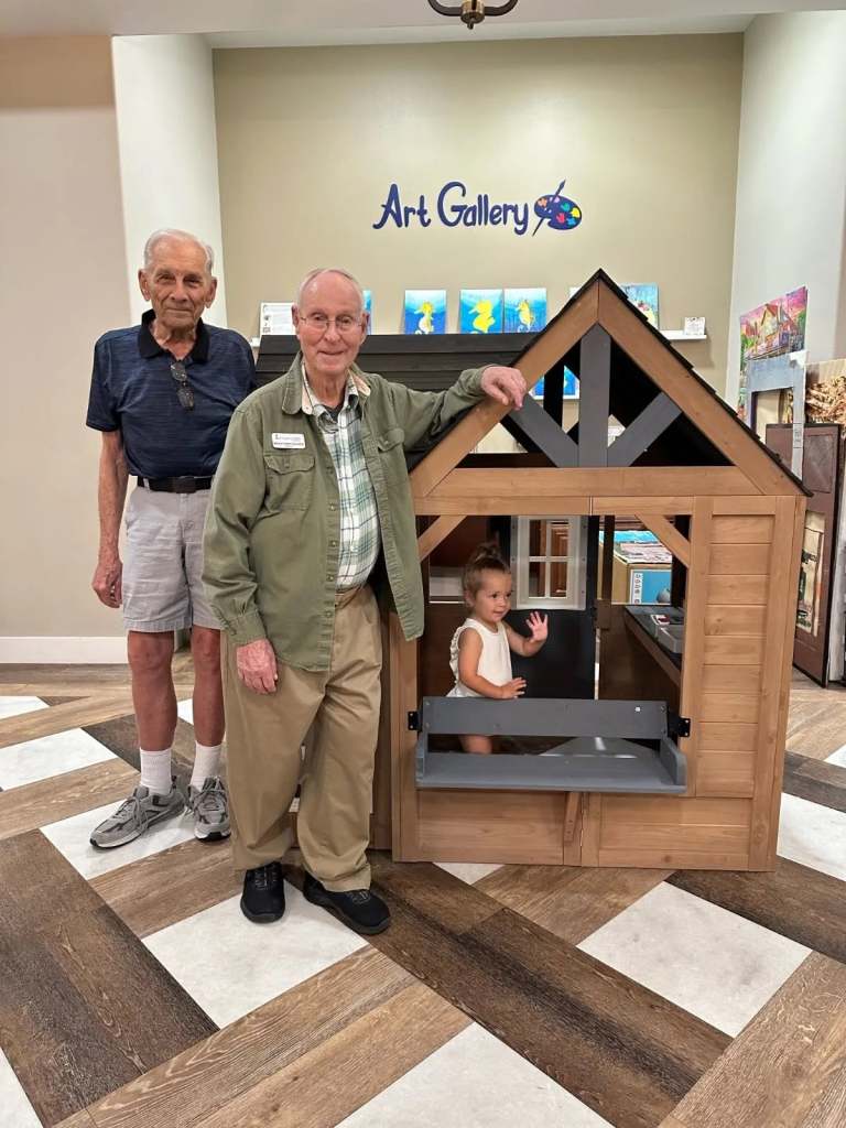 Builder's club, seniors, retirement community