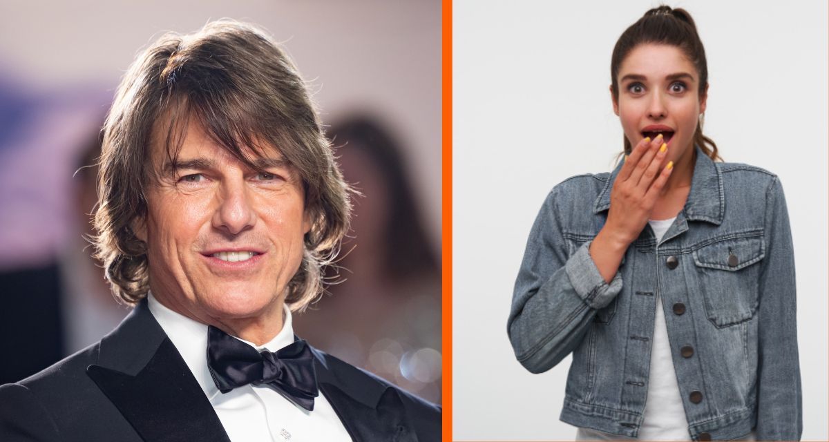 tom cruise, actor tom cruise, tom cruise surprise, tom cruise surprised woman, shocked woman
