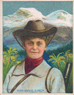 At 61, suffragist Annie Smith Peck climbed a 21,000-foot mountain and planted a ‘Votes for Women’ banner