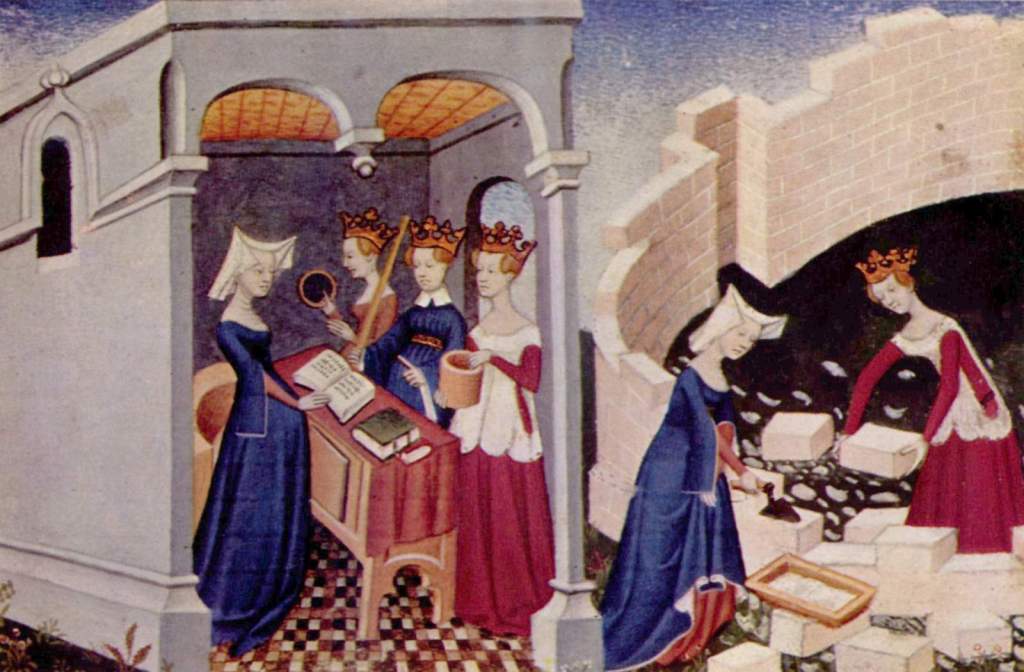 The Book of the City of Ladies, illustration, women's history