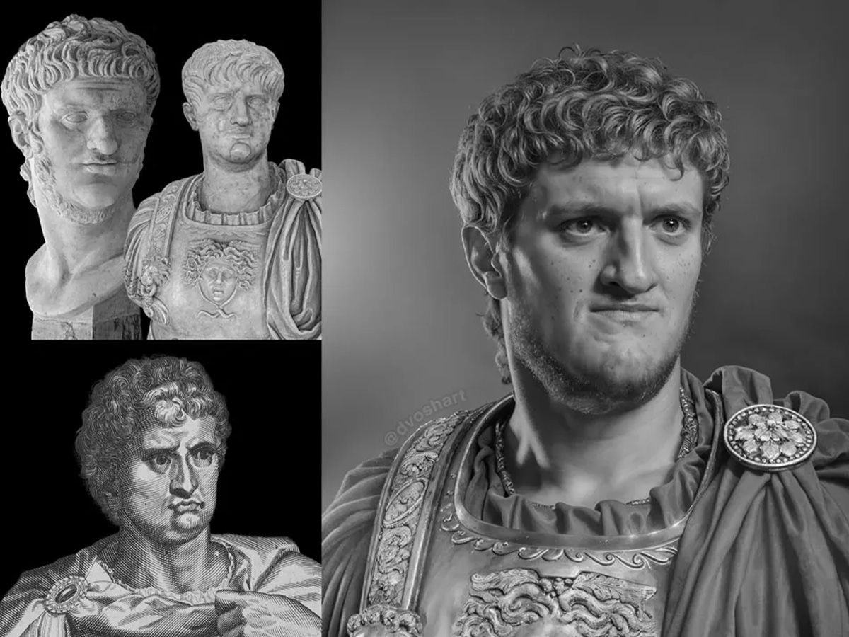 Nero, Roman emperor, history, Daniel Voshart