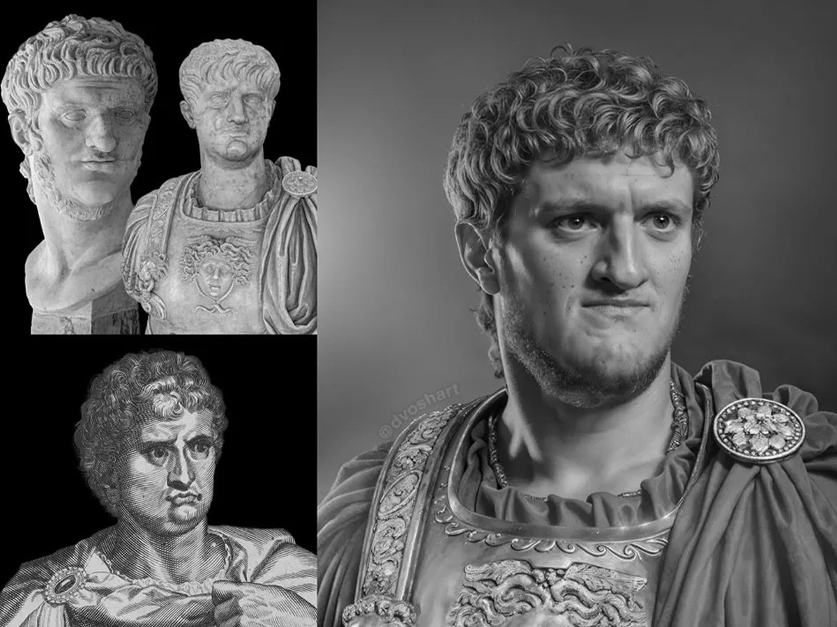 Nero, Roman emperor, history, Daniel Voshart