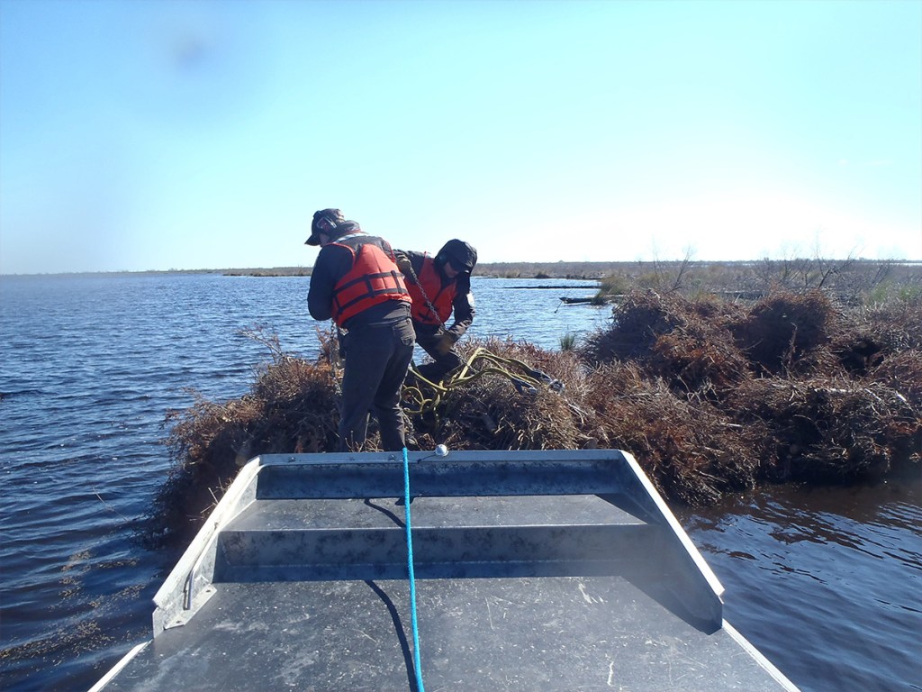 staff, Bayou Sauvage, National Wildlife Refuge, harnesses
