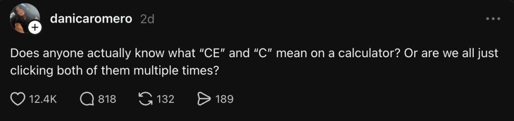 Screenshot, Threads, discussion