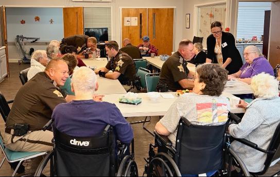 Kosciusko County Sheriff's Office, Grace Village Retirement Community, nail painting