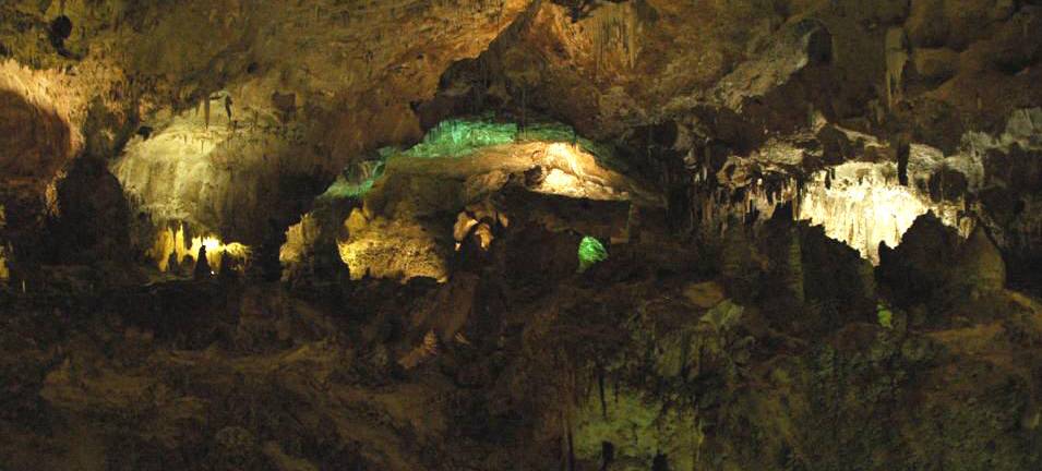 the big room, carlsbad caverns, national parks