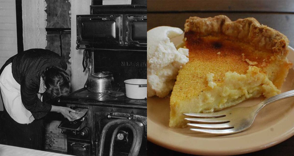 buttermilk pie, buttermilk pie recipe, great depression, great depression recipe, great depression cooking