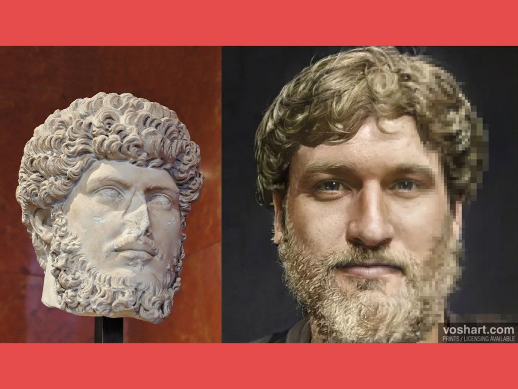 Luscius Verus, Roman emperor, history, sculpture