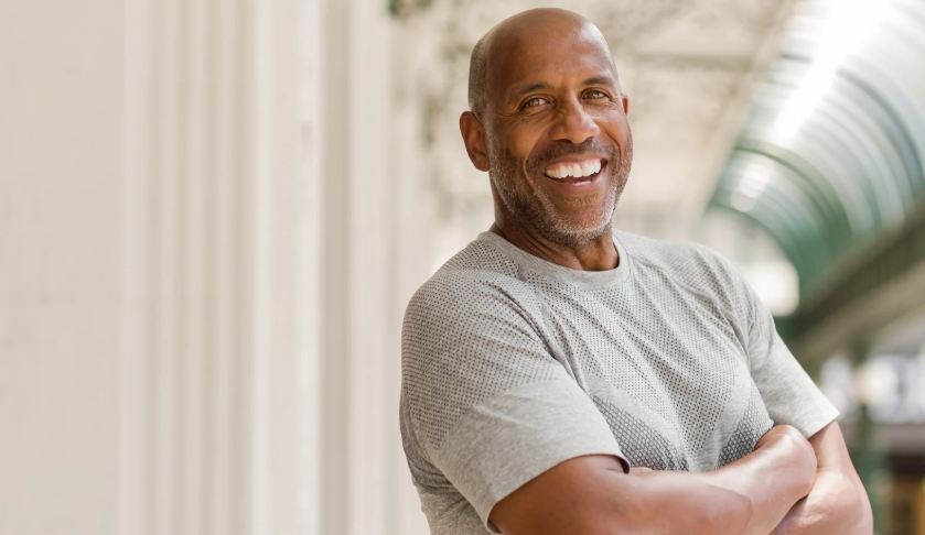 happy man, smiling man, man at work