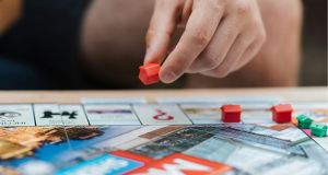 monopoly, board game, game pieces