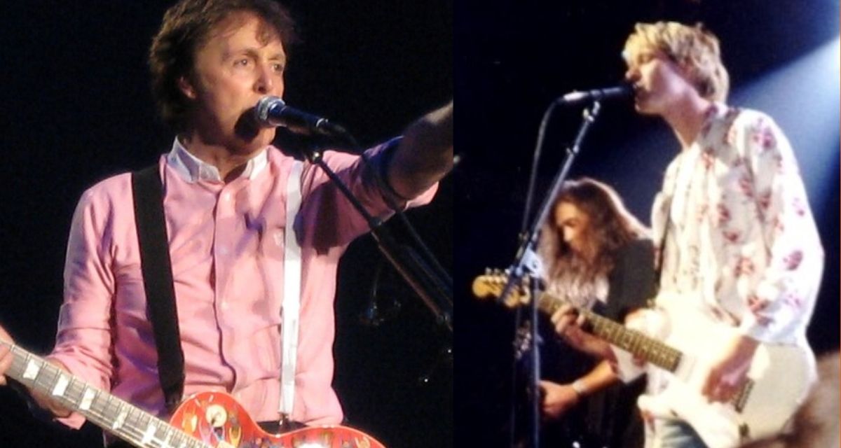 Paul McCartney, Nirvana, Kurt Cobain, music