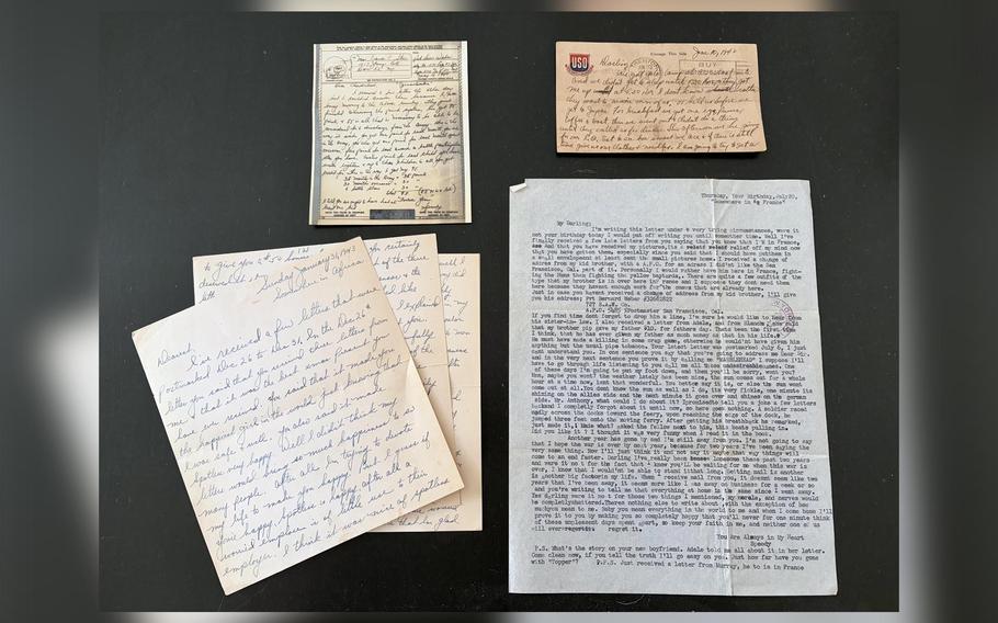 letters, USO, history
