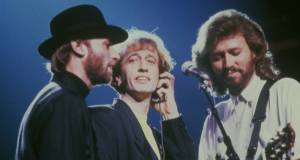 bee gees, more than a woman, bee gees live, barry gibb, gibb twins