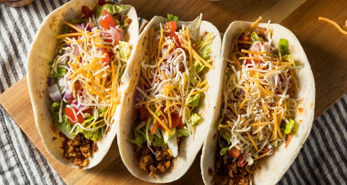 tacos, soft tacos, Mexican food